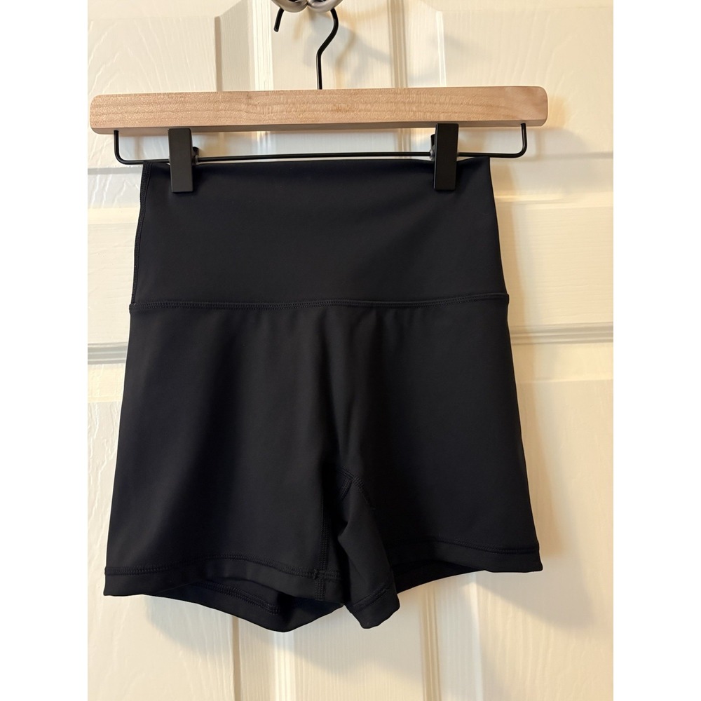 OFFLINE by Aerie Goals Women's High Rise Bike Shorts Black 4" Inseam Size Small